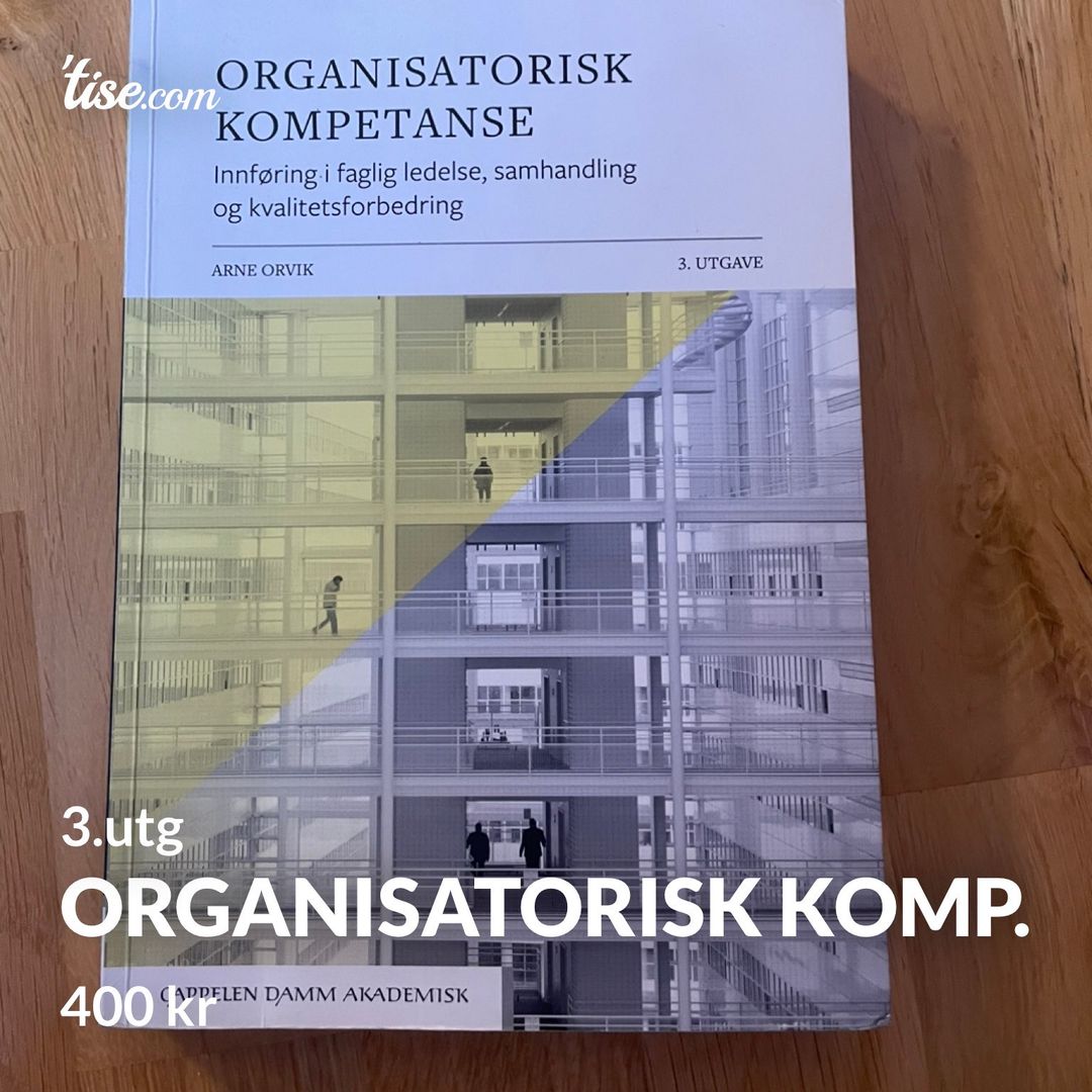 Organisatorisk komp