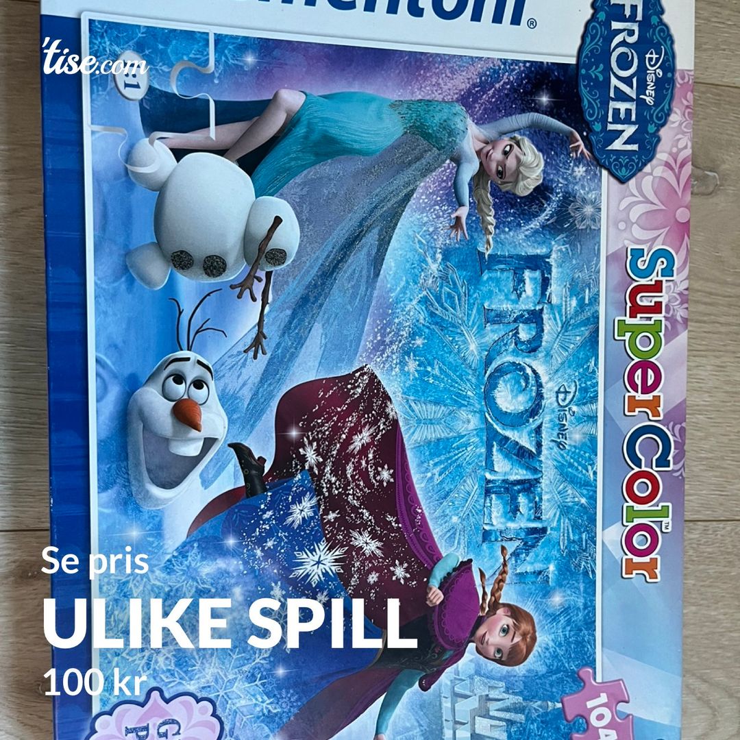 Ulike spill