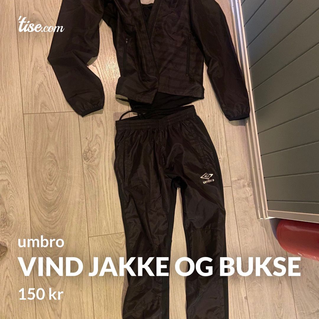 Vind jakke og bukse