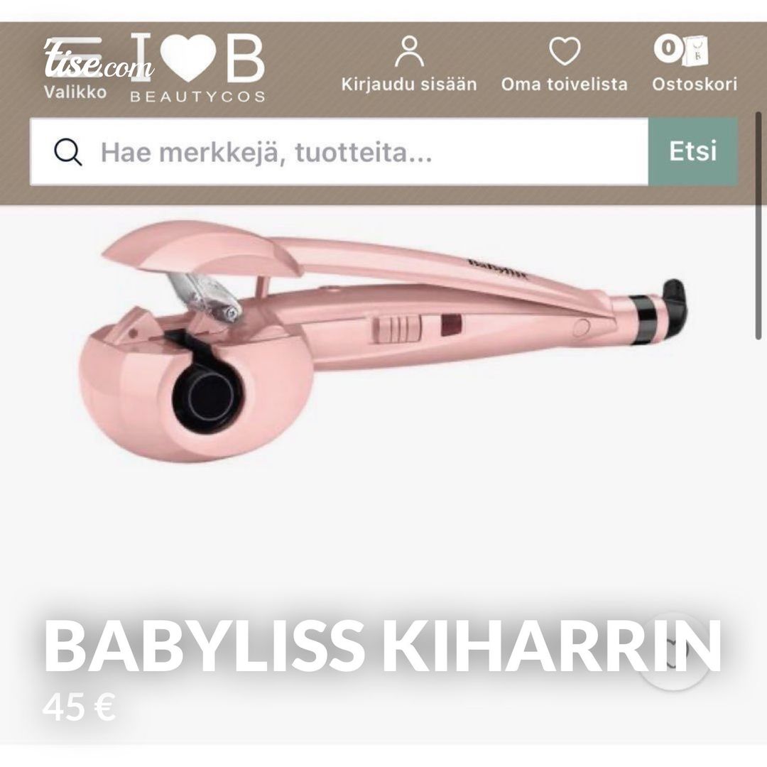 Babyliss kiharrin