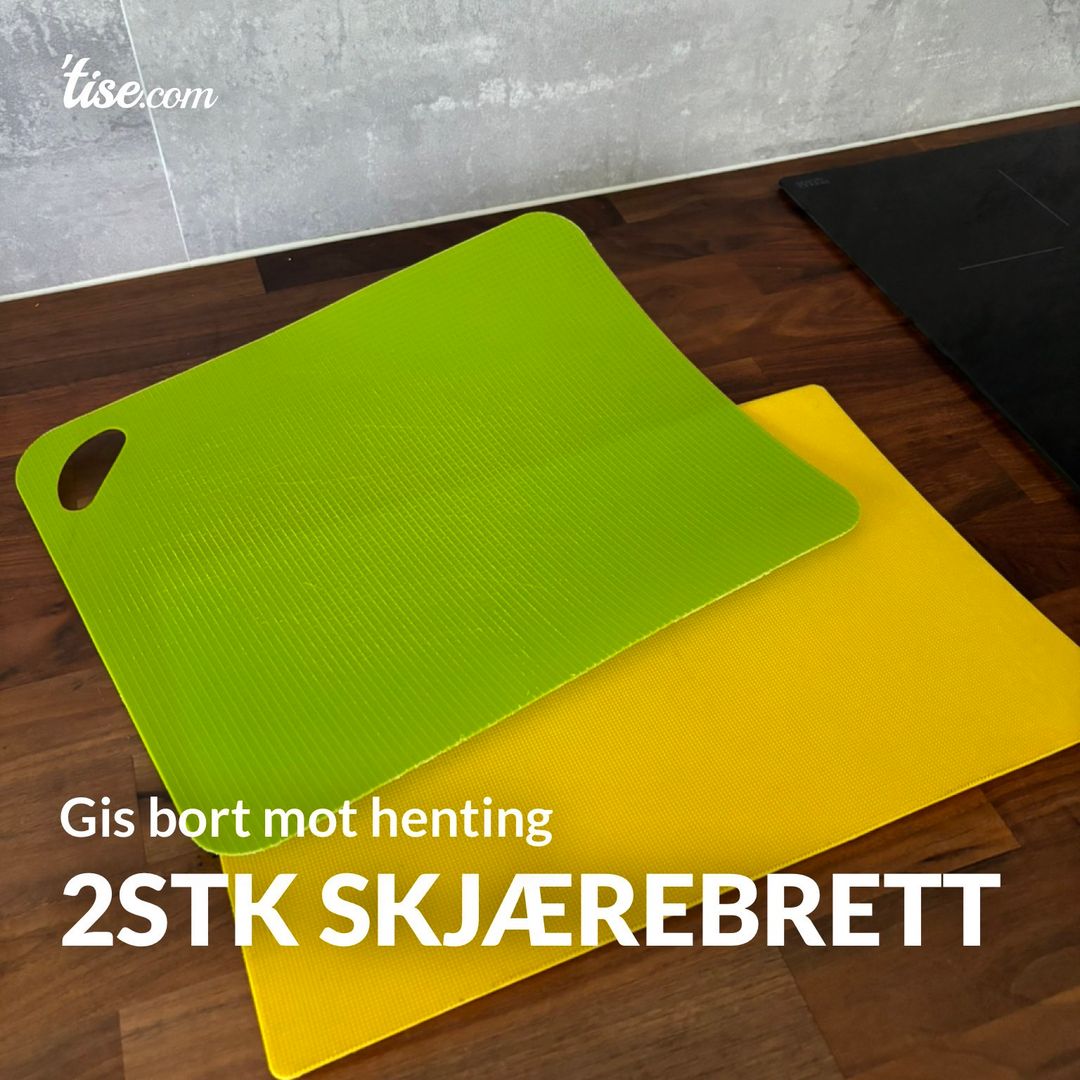 2stk skjærebrett