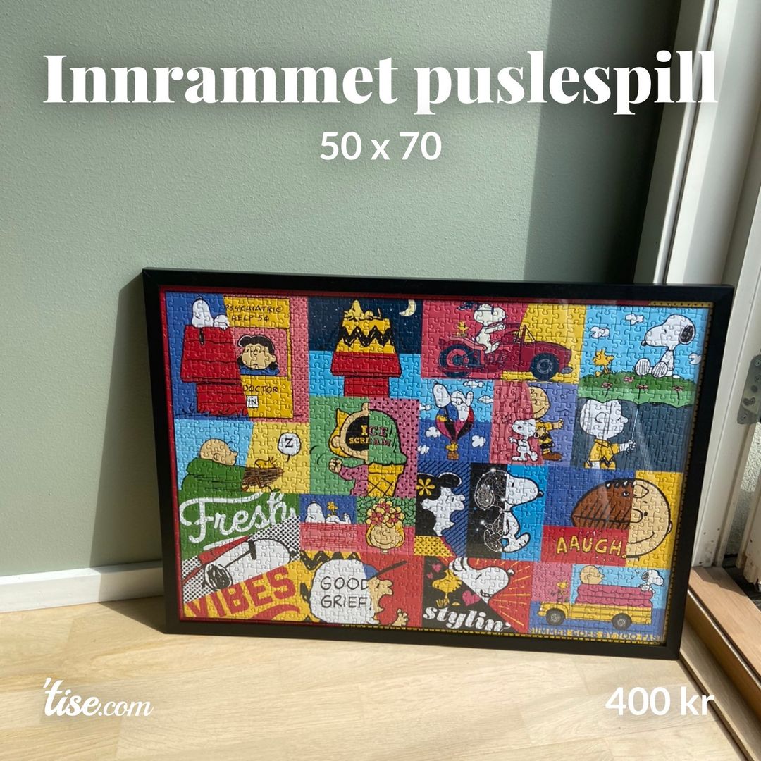 Innrammet puslespill