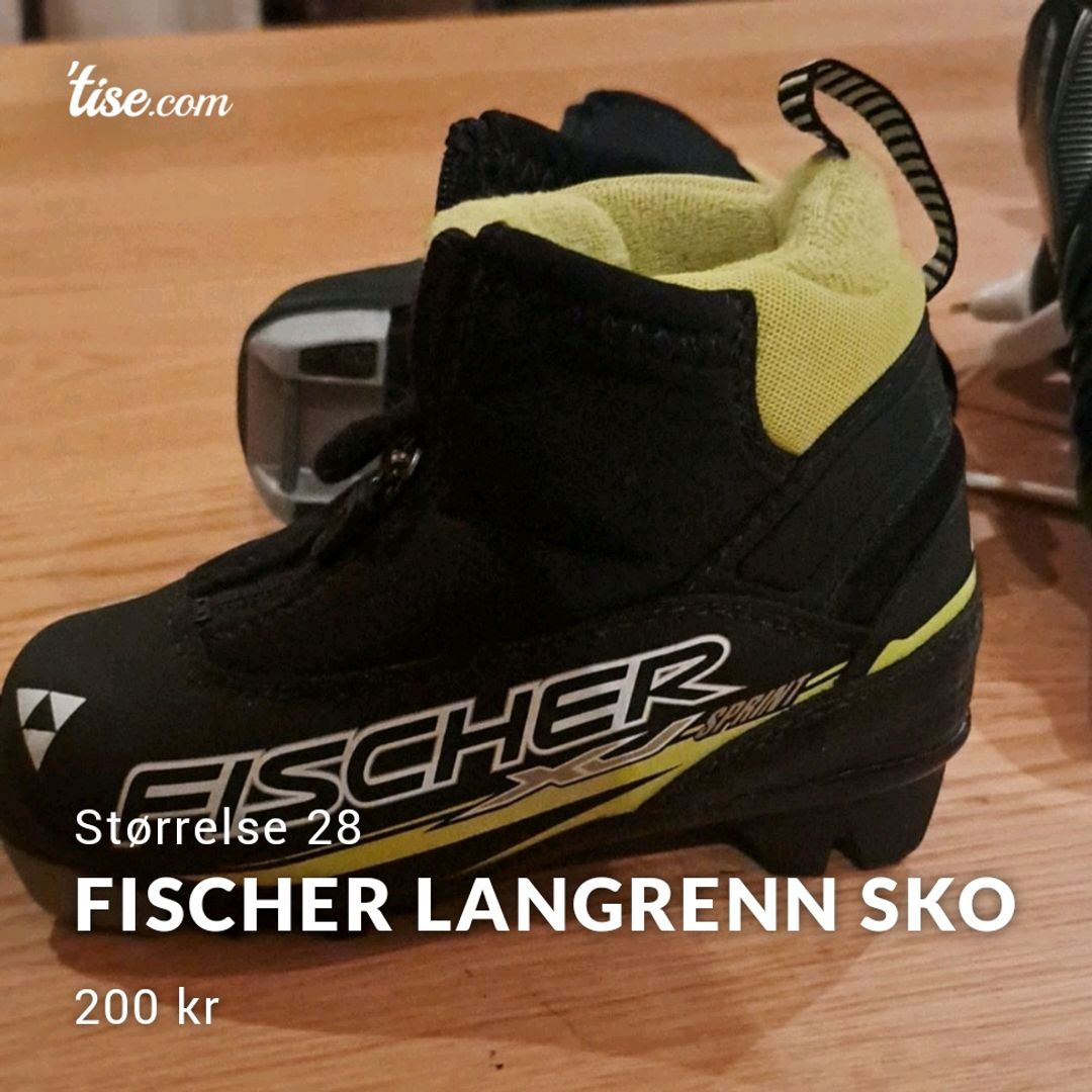 Fischer Langrenn sko