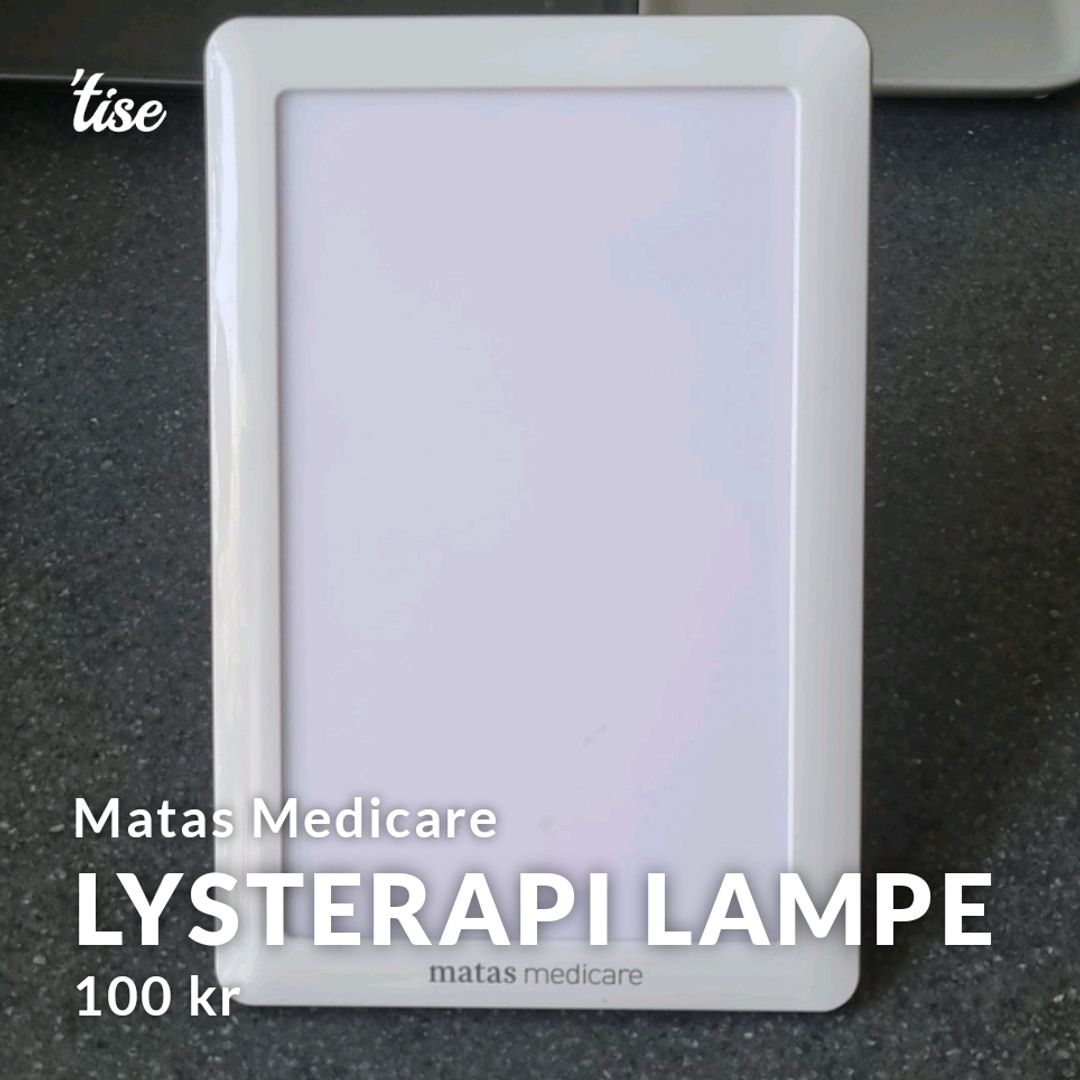 Lysterapi Lampe