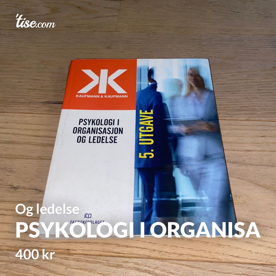 Psykologi i organisa