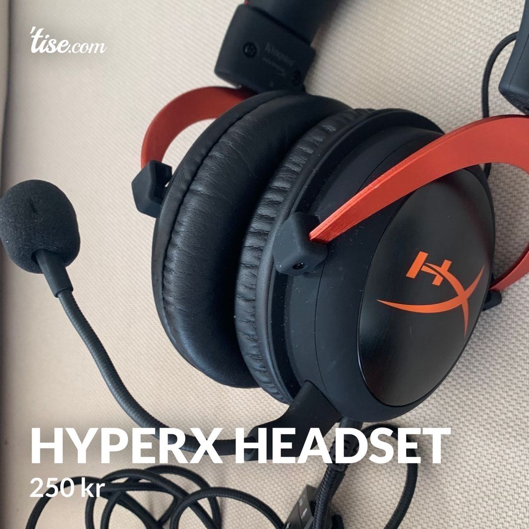 HyperX headset