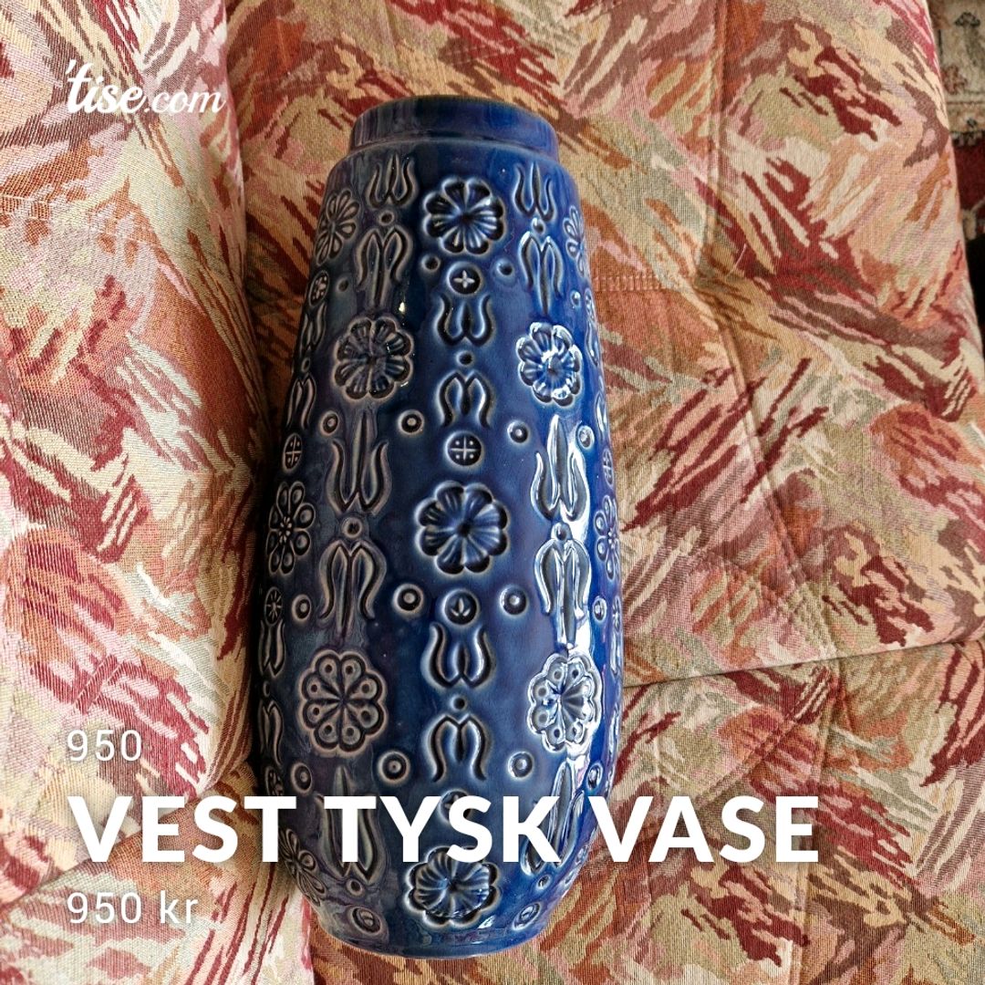 Vest Tysk Vase