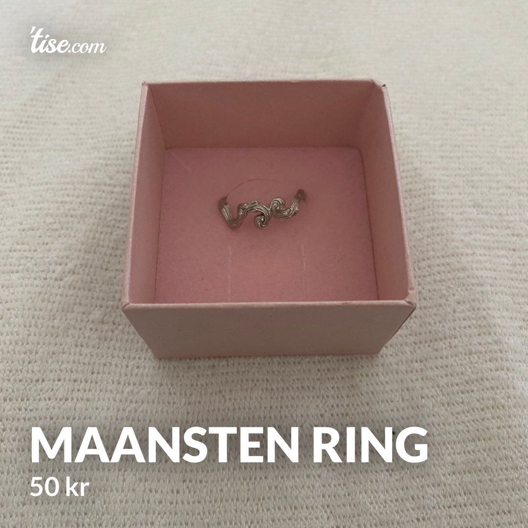 Maansten ring