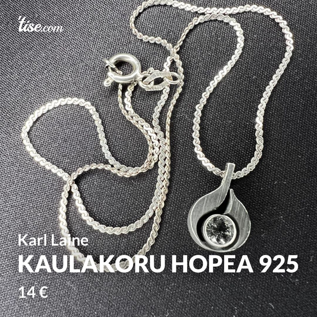 Kaulakoru hopea 925