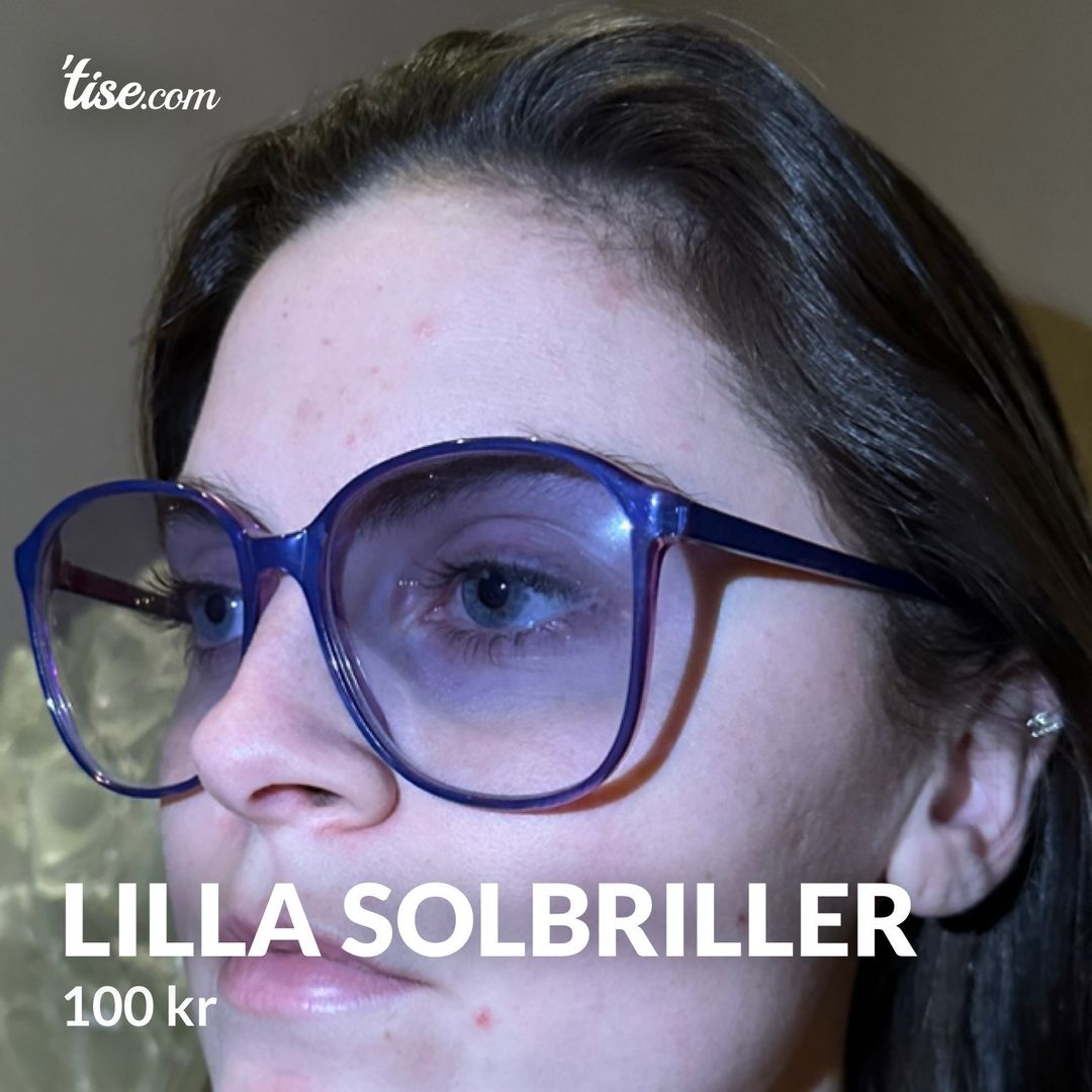 Lilla solbriller