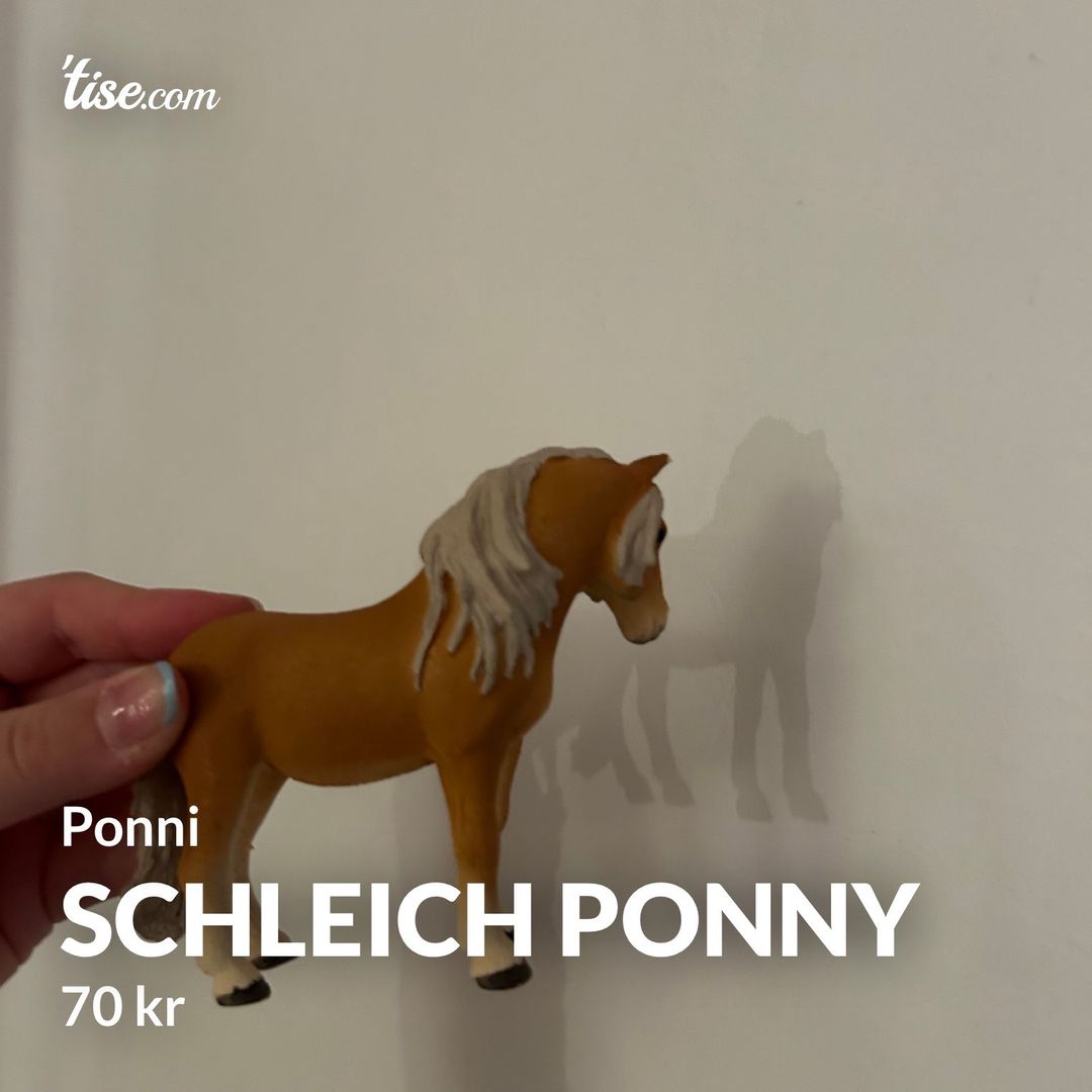 Schleich ponny