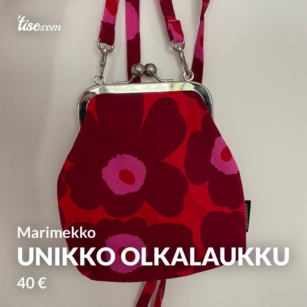 Unikko olkalaukku