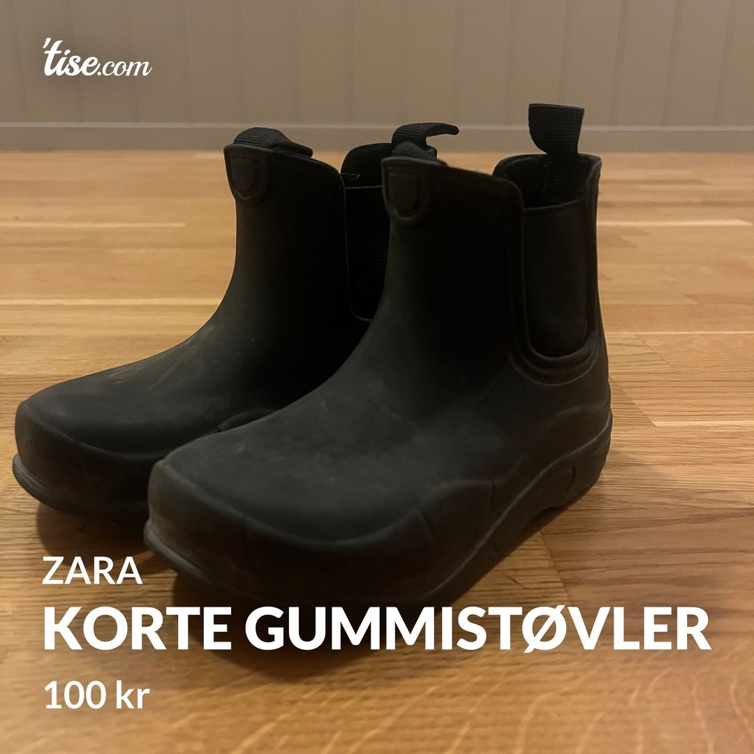 Korte gummistøvler