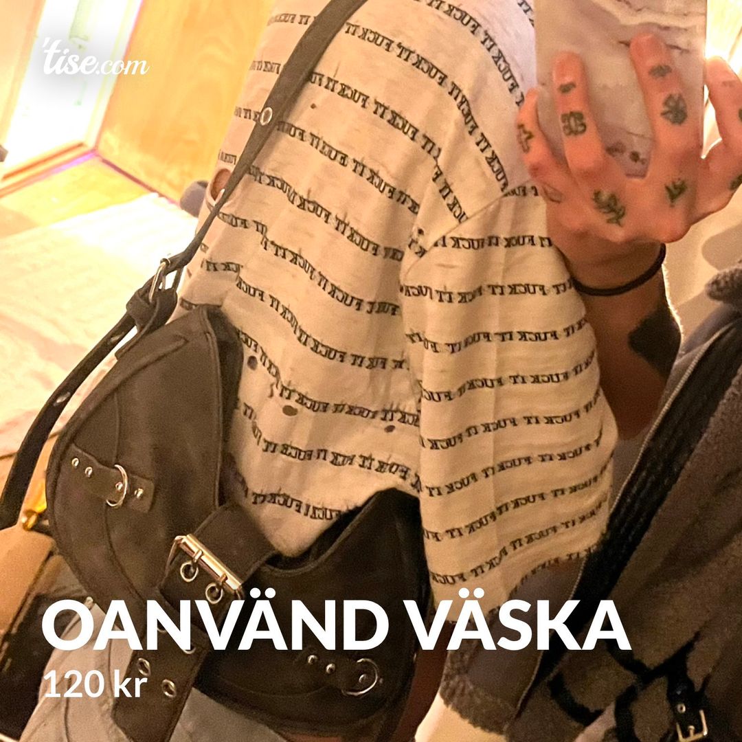 Oanvänd väska