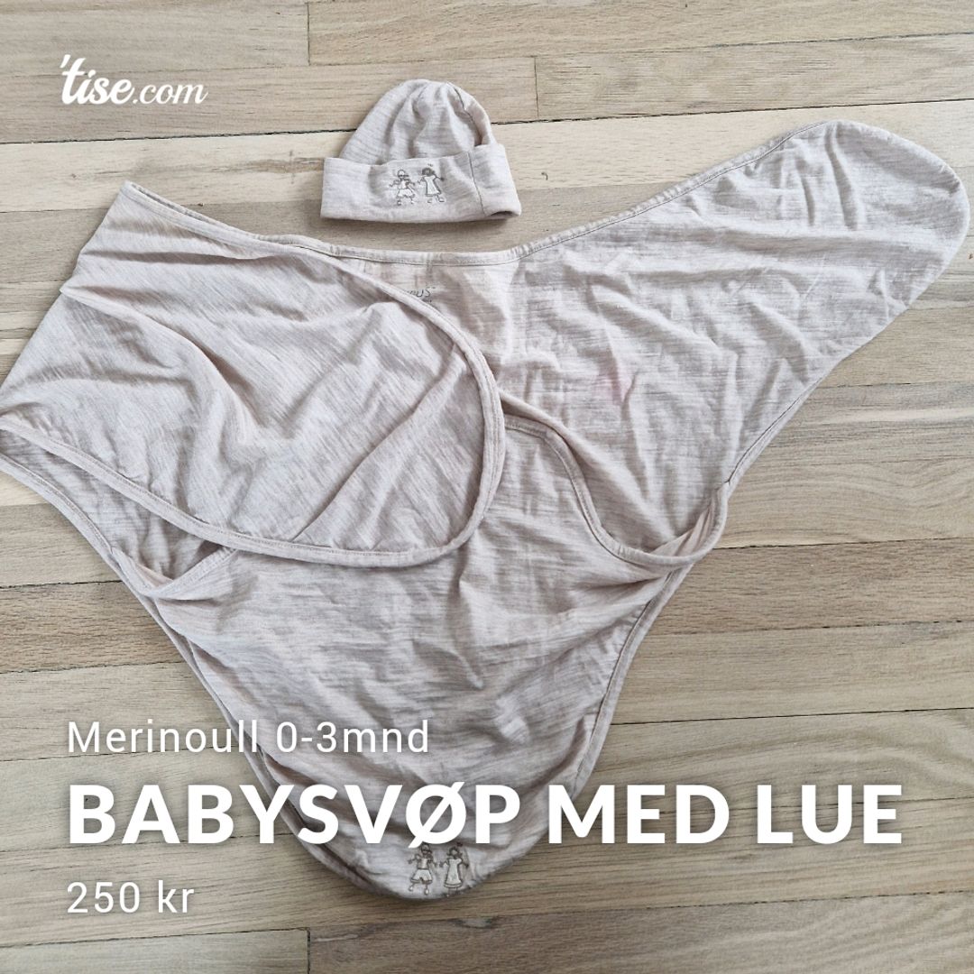 Babysvøp med lue