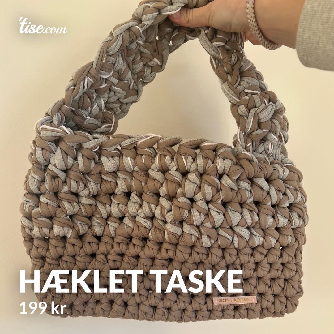 Hæklet taske