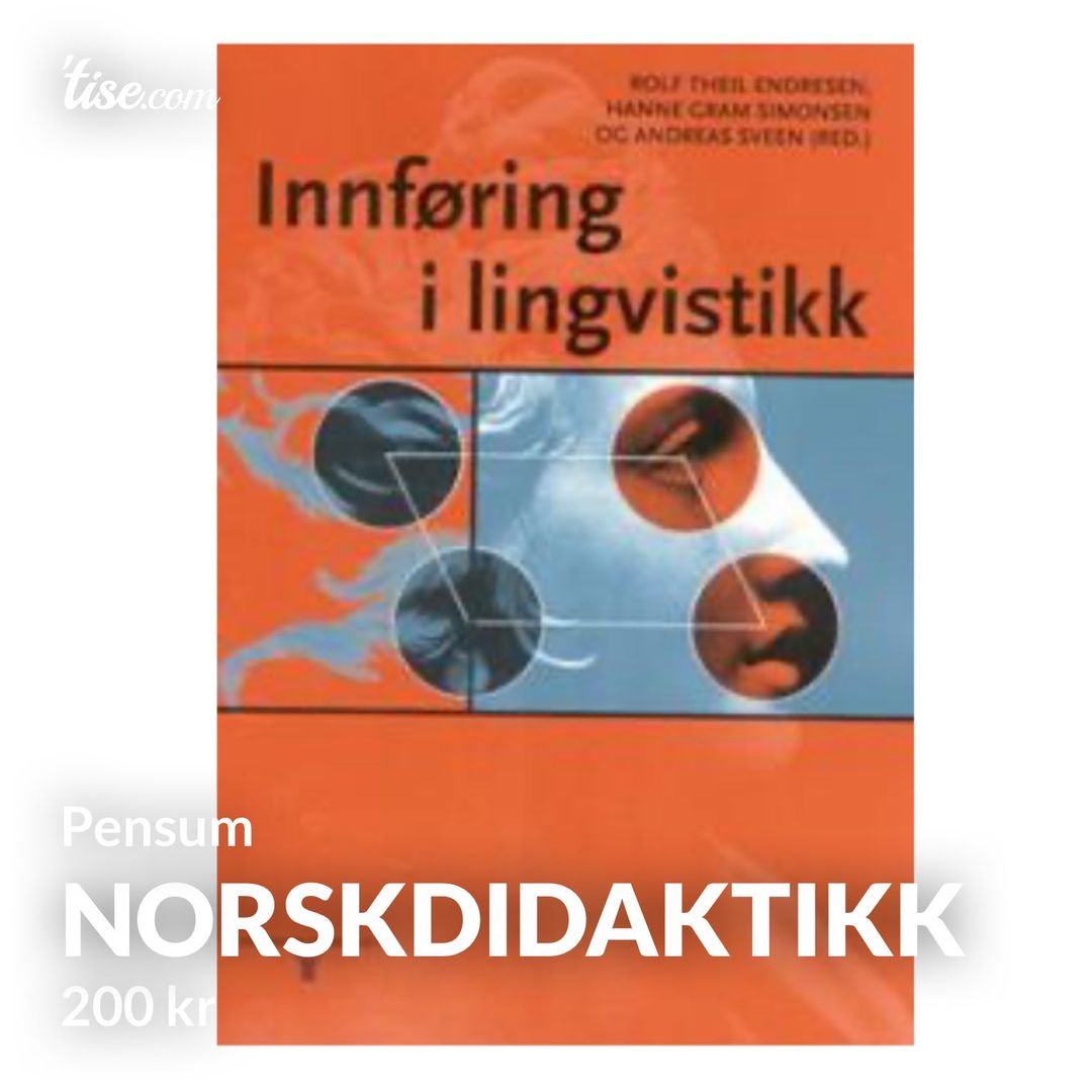 Norskdidaktikk