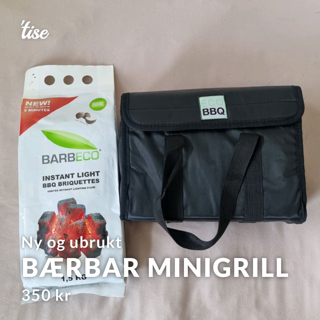 Bærbar minigrill