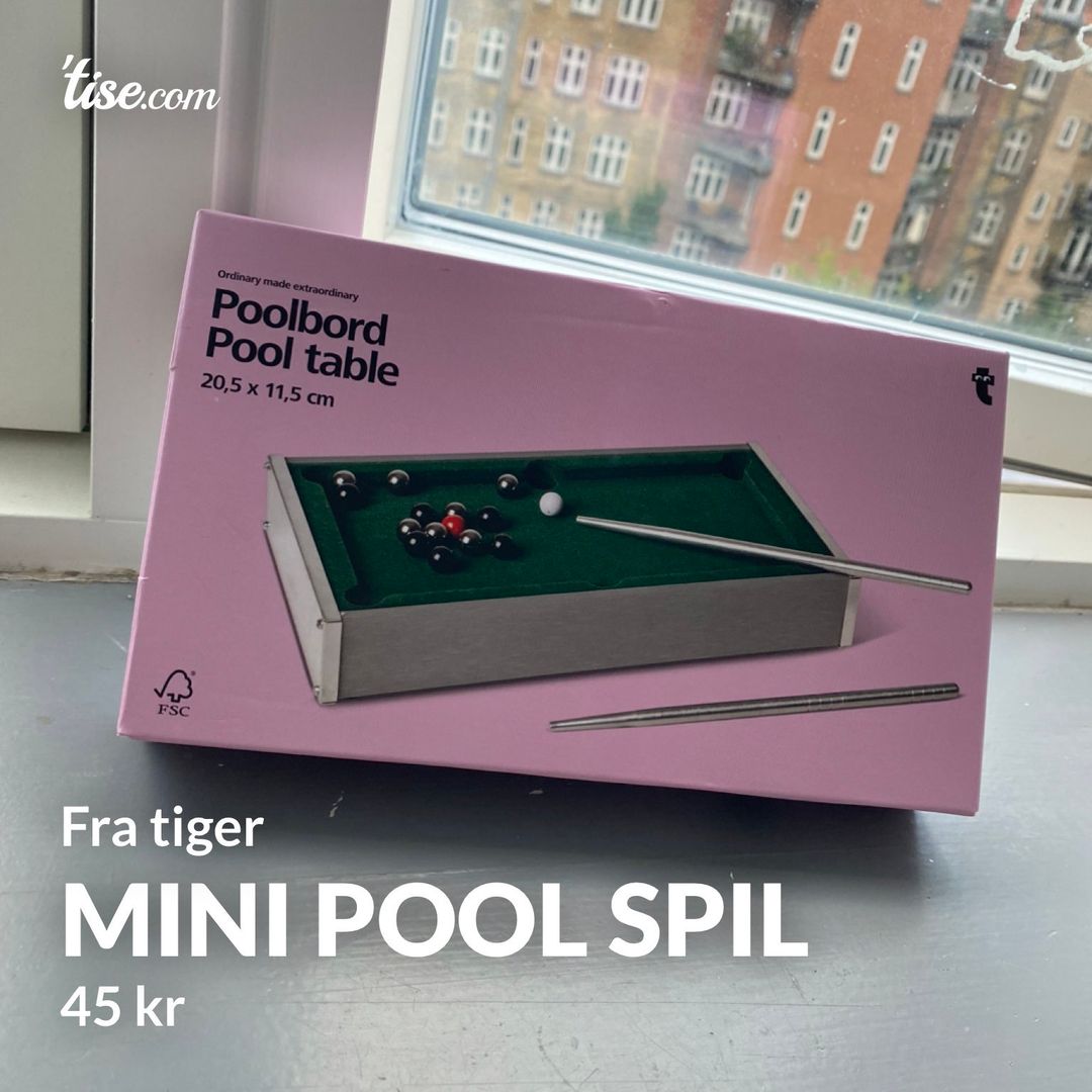 Mini pool spil