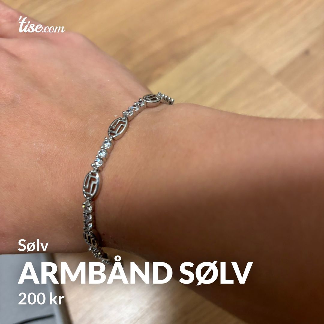 Armbånd sølv