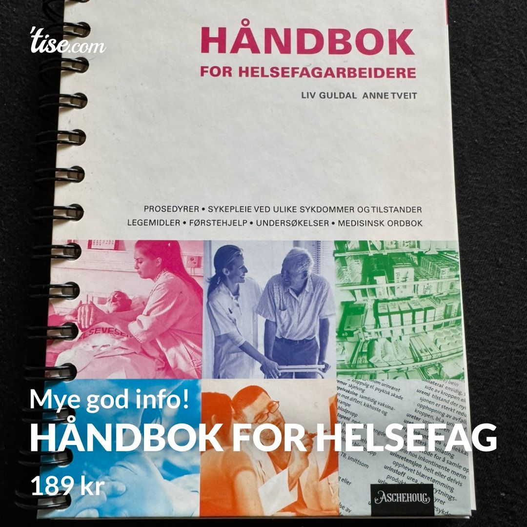 Håndbok for helsefag