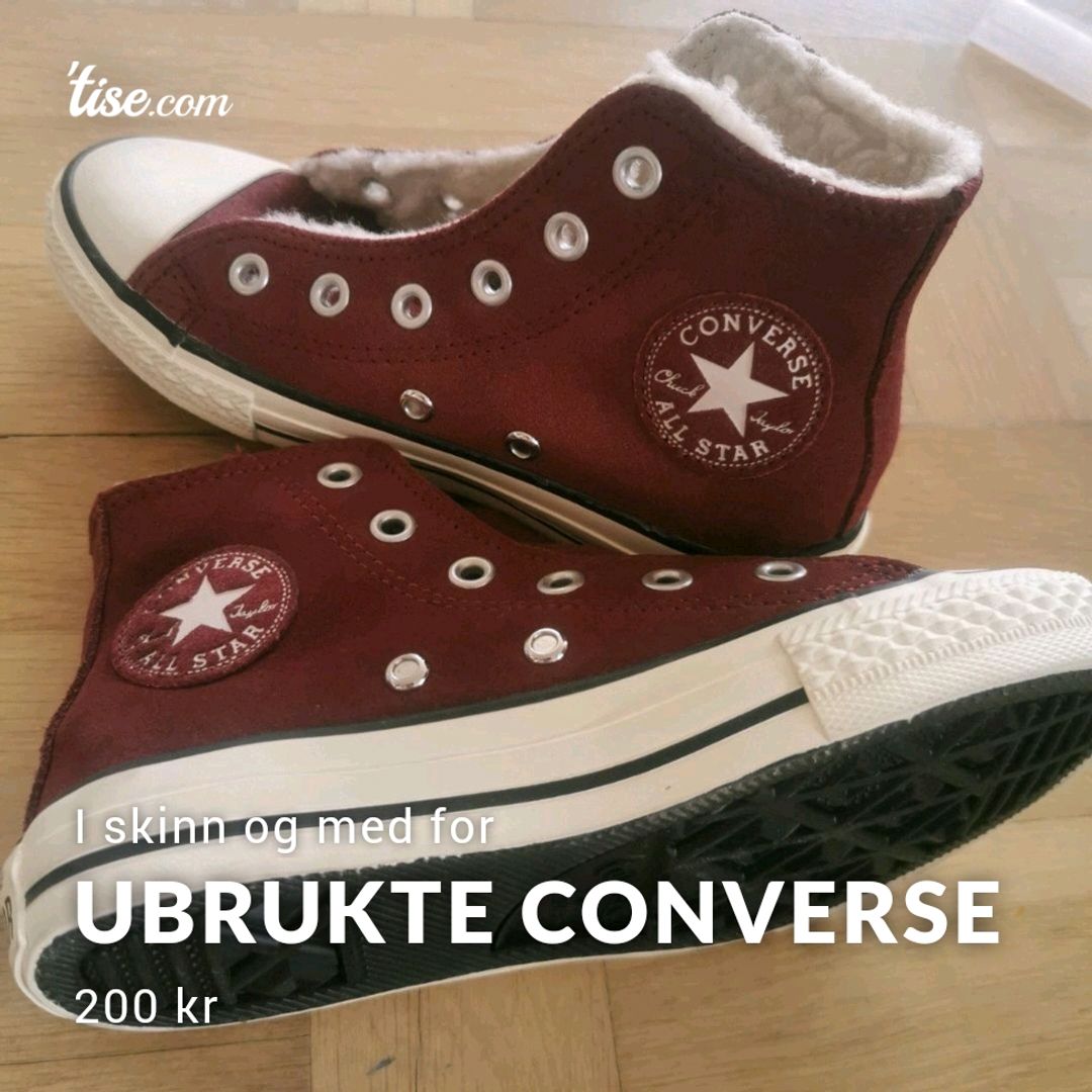 Ubrukte Converse