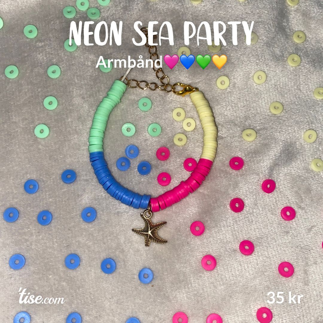 Neon sea party