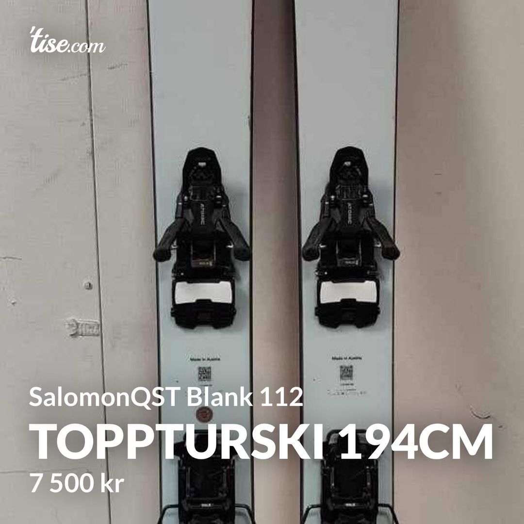 Toppturski 194cm