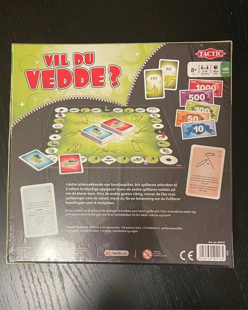 Vil du vedde?