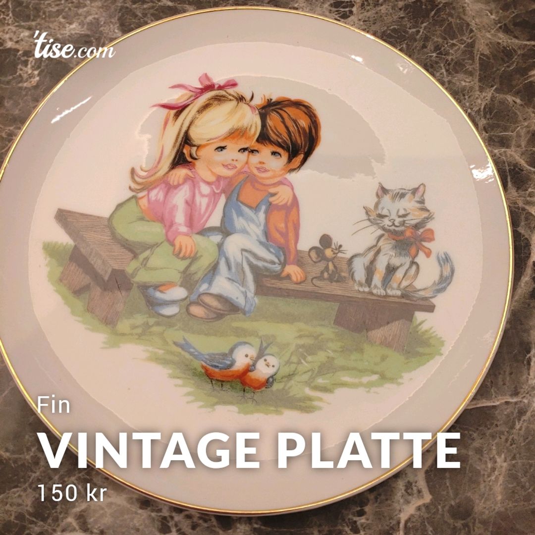 Vintage Platte