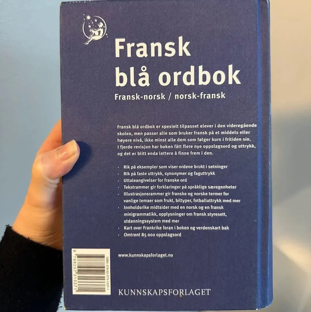 Fransk blå ordbok