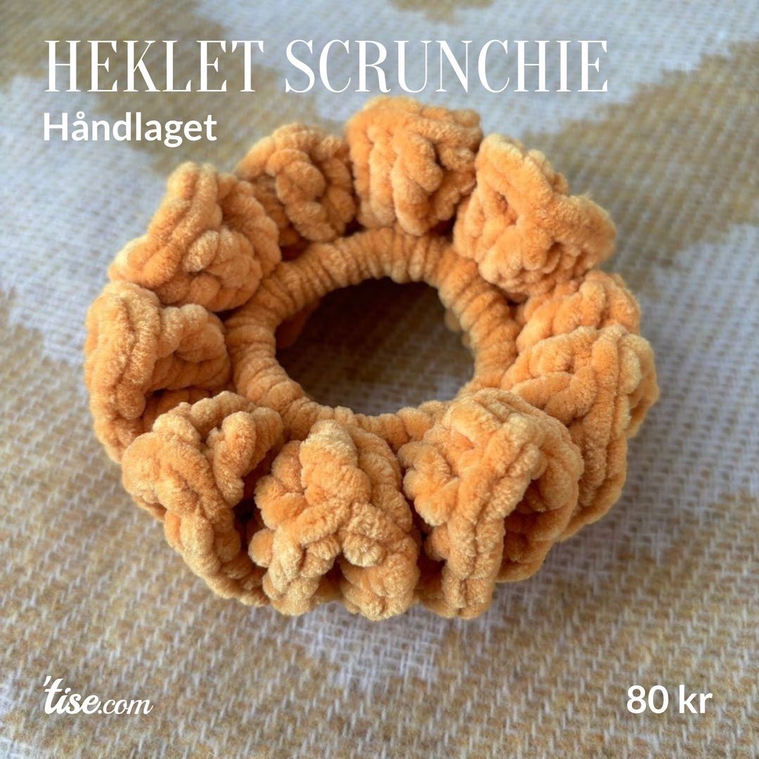 Heklet Scrunchie