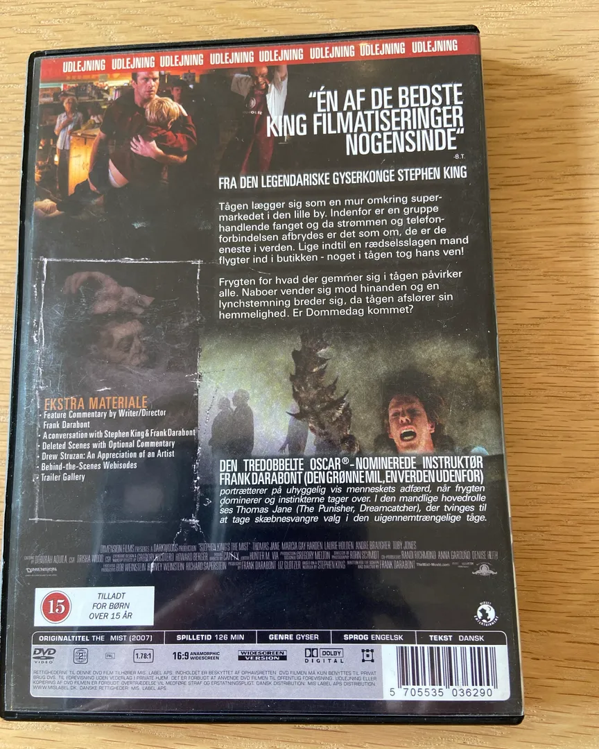 The mist dvd