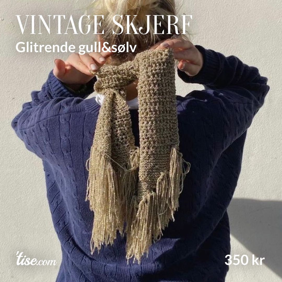 Vintage skjerf