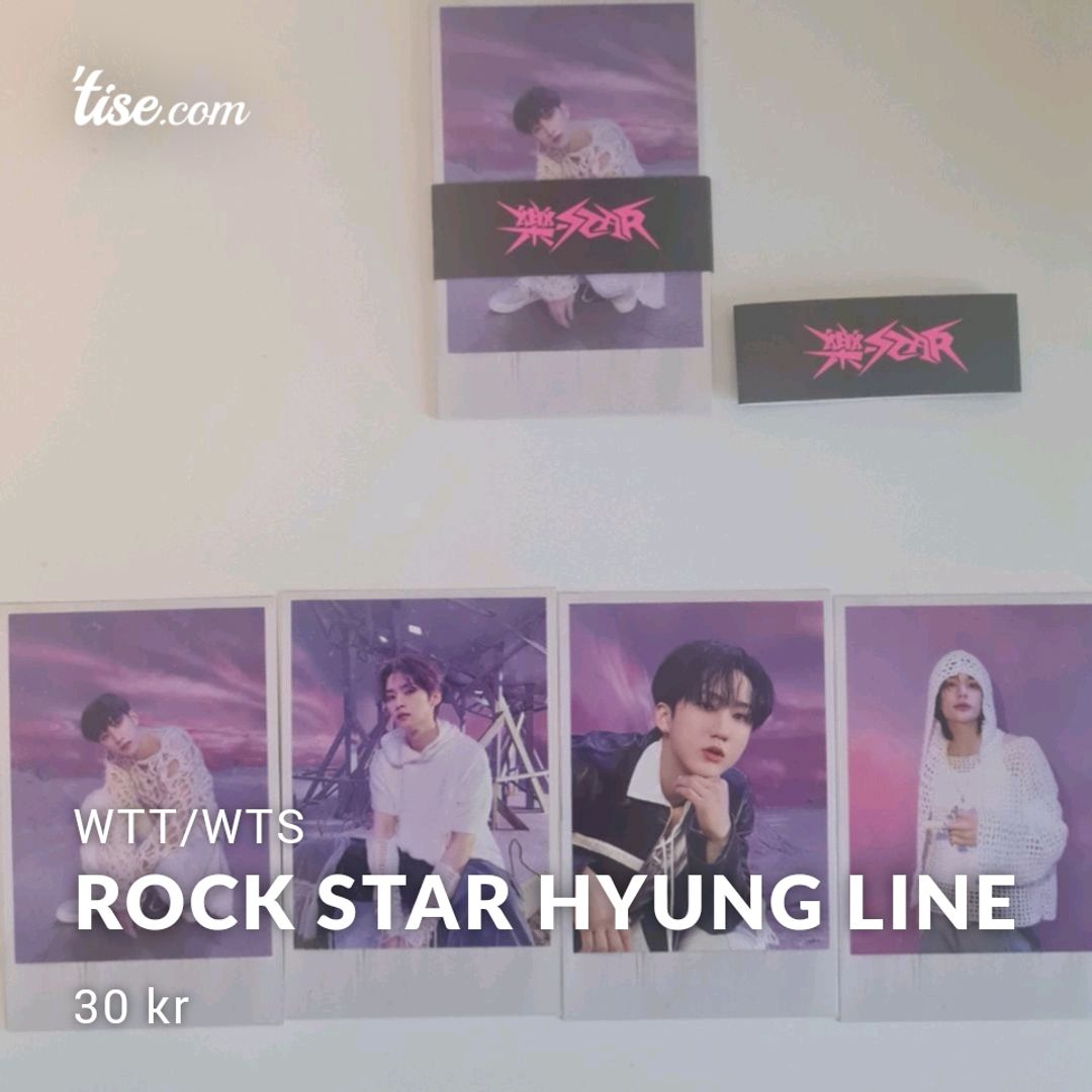 Rock star hyung line