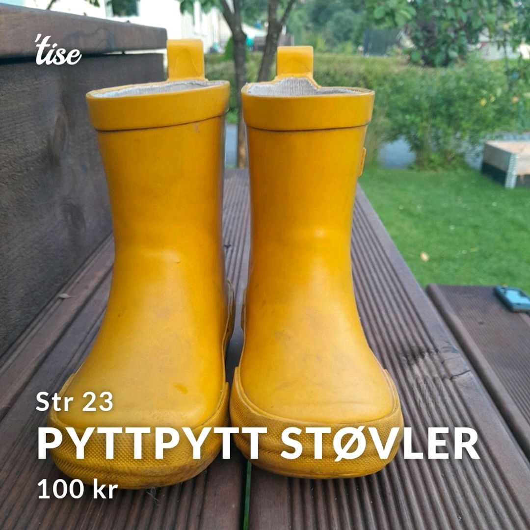 Pyttpytt Støvler