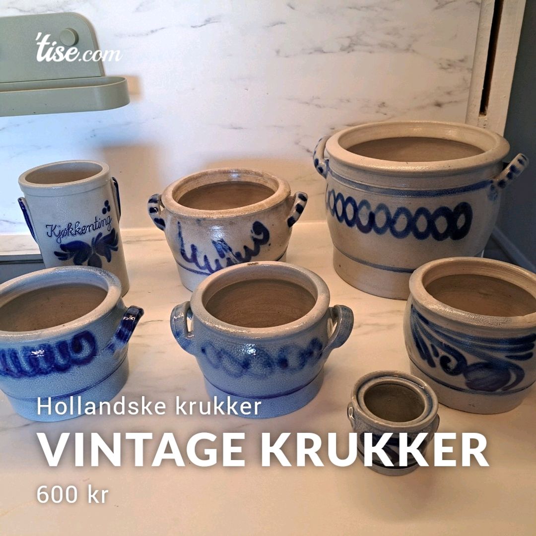 Vintage Krukker