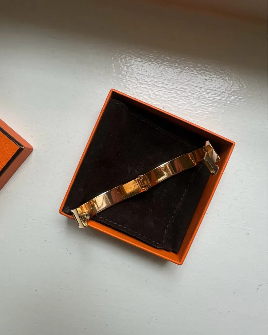 Hermes H bracelet