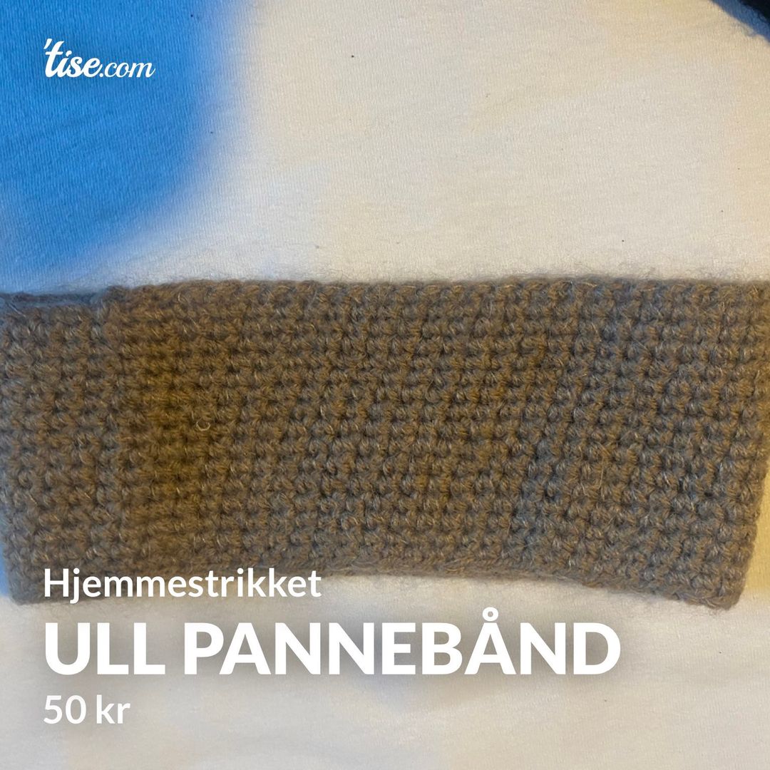 Ull pannebånd