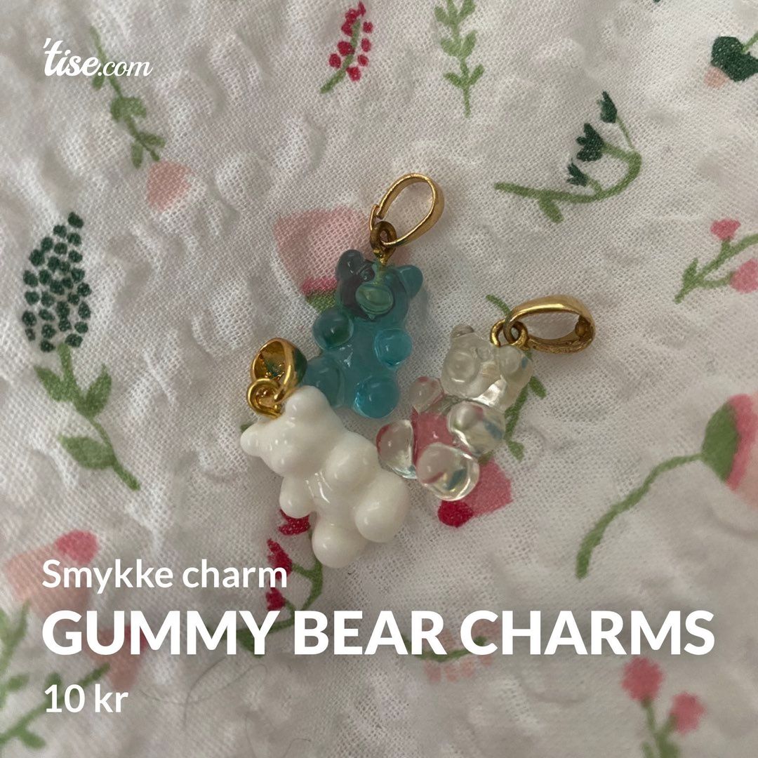 Gummy bear charms