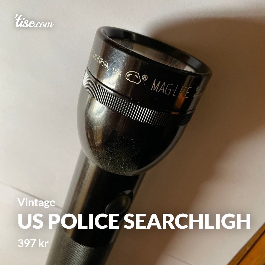 US Police Searchligh