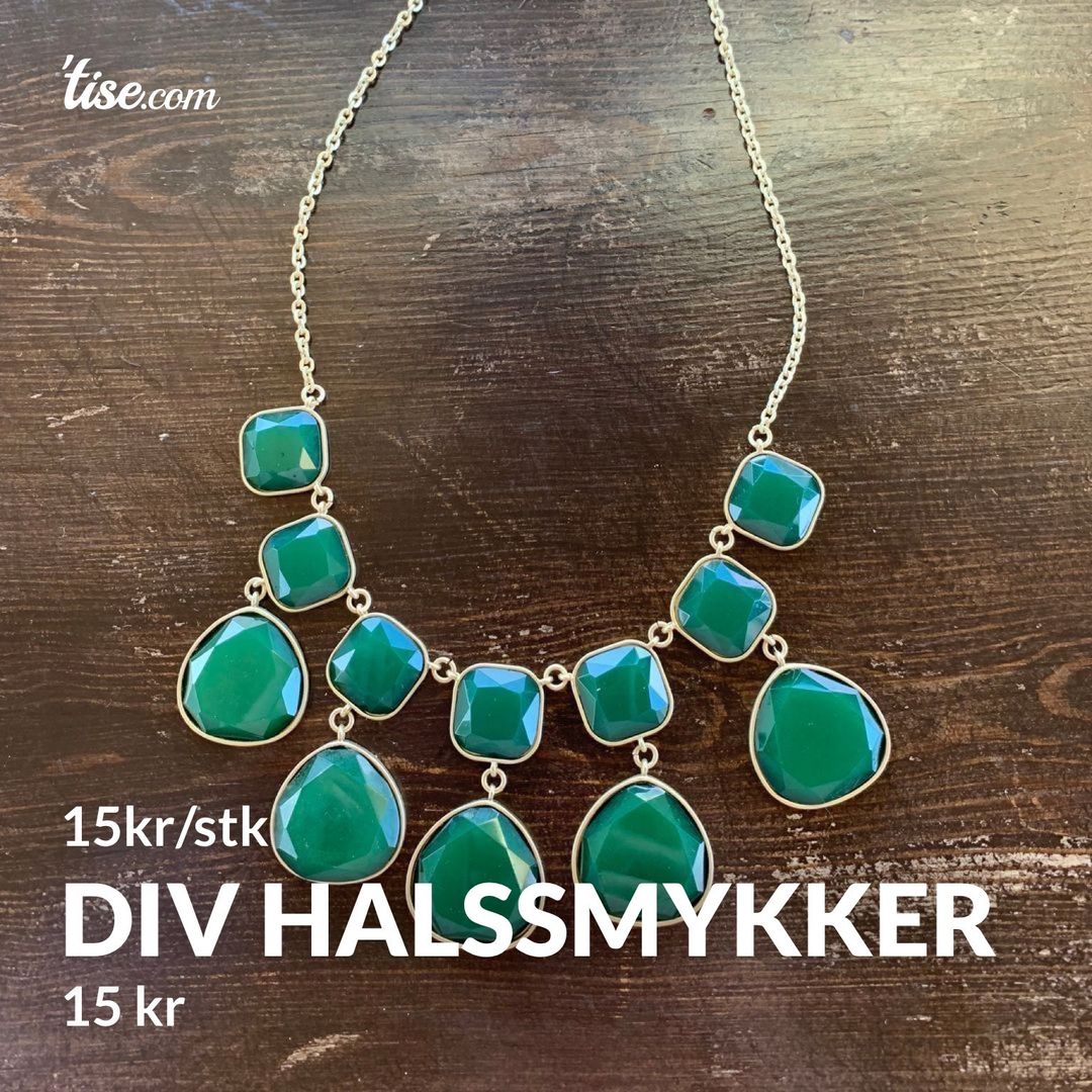 Div halssmykker