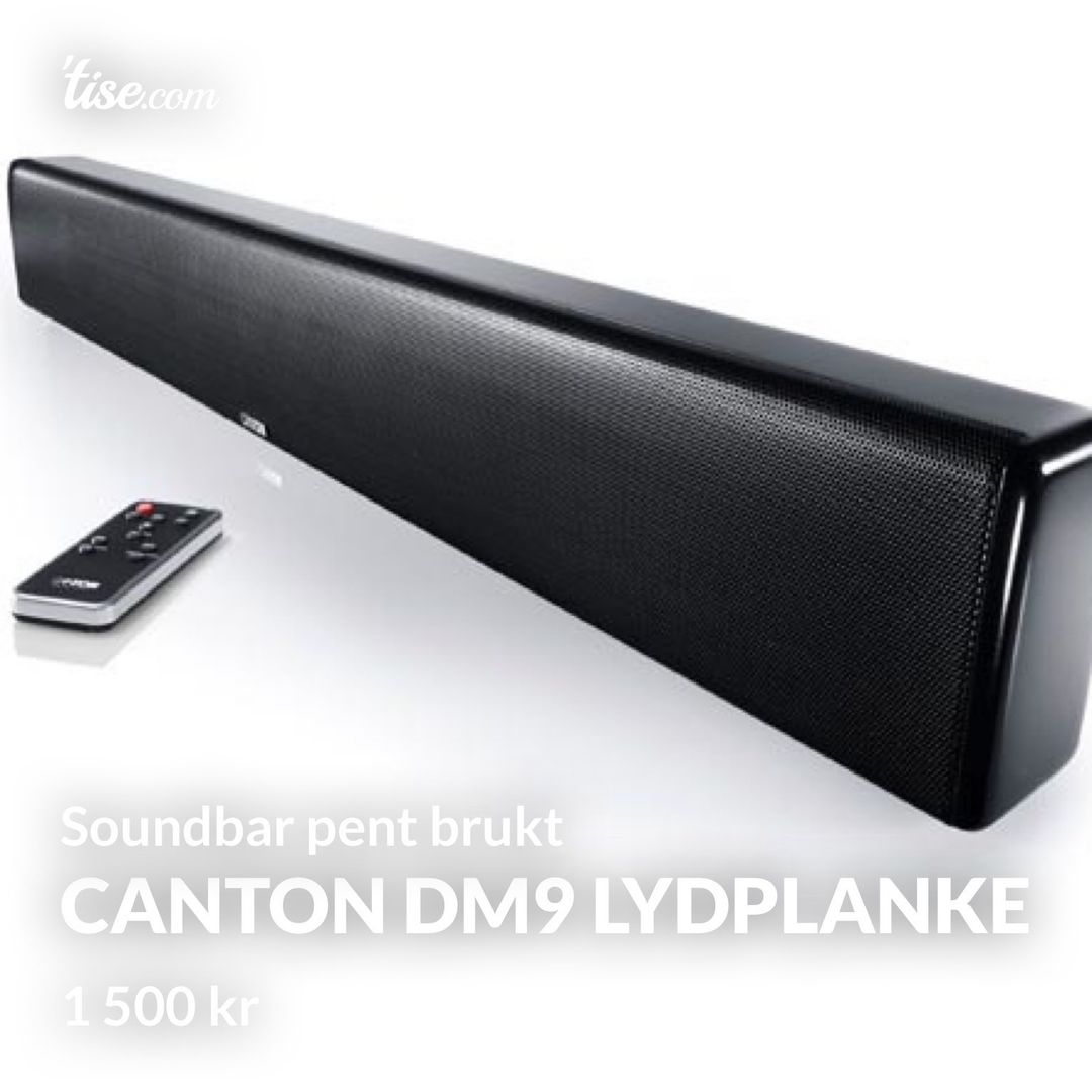 Canton DM9 Lydplanke