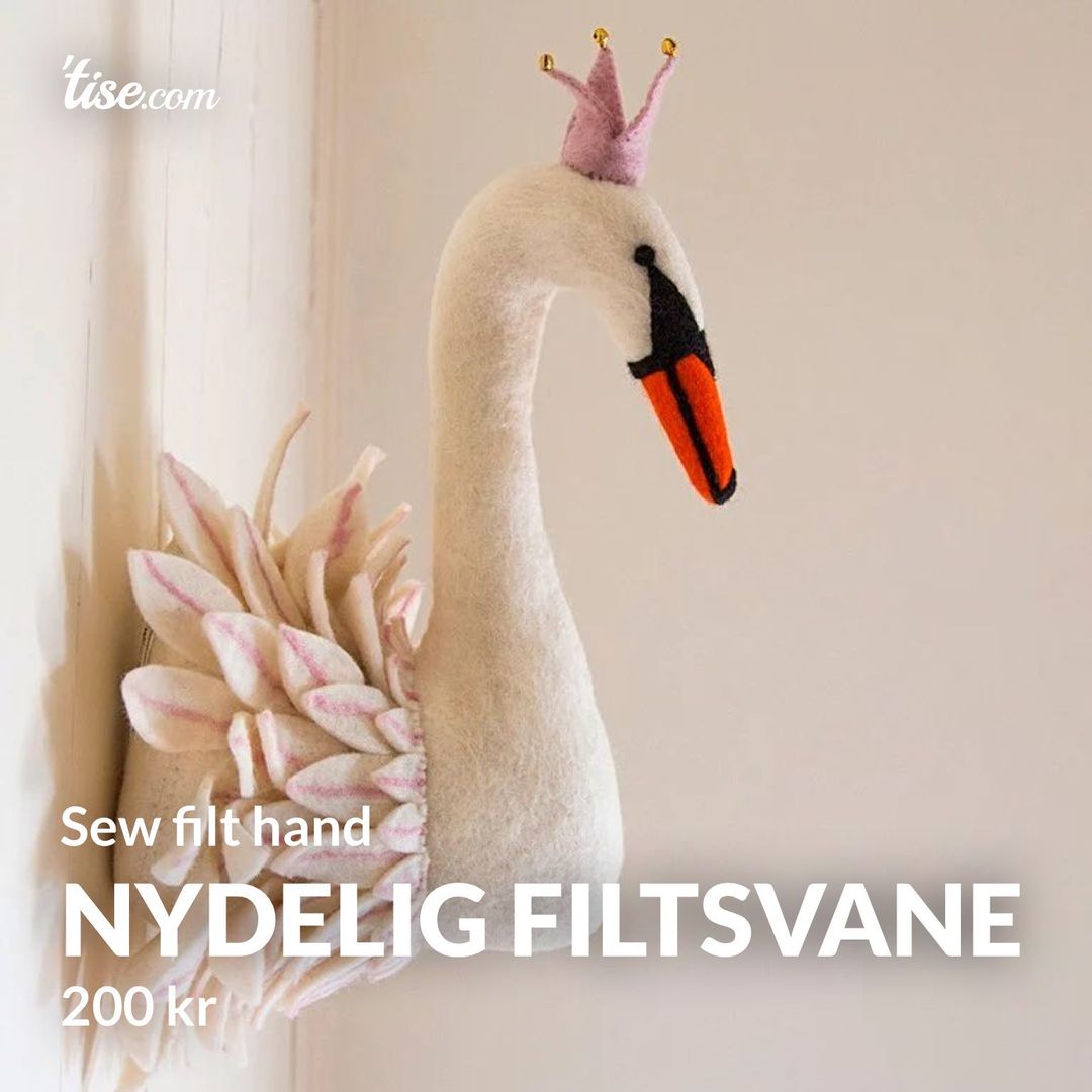 Nydelig filtsvane