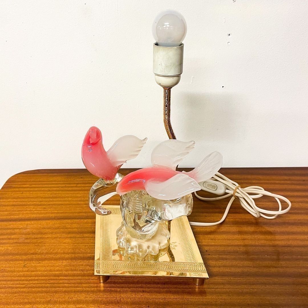 Murano «bird» lampe