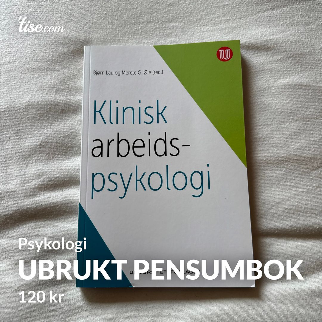 Ubrukt pensumbok