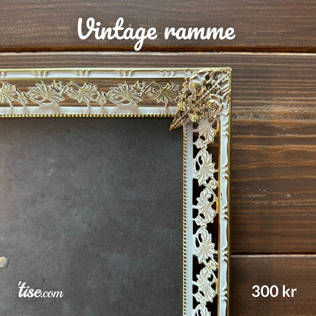 Vintage ramme