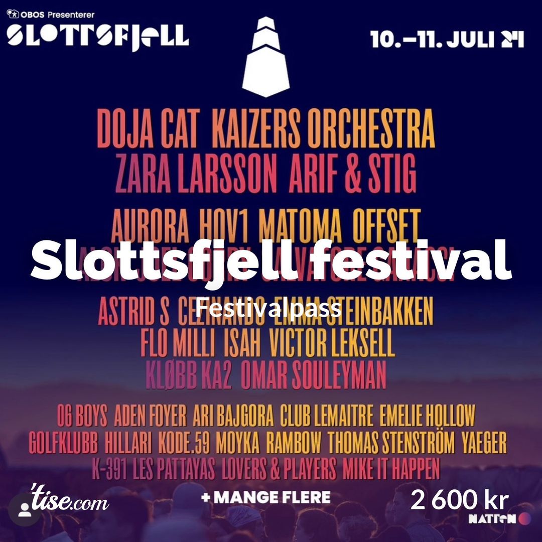 Slottsfjell festival
