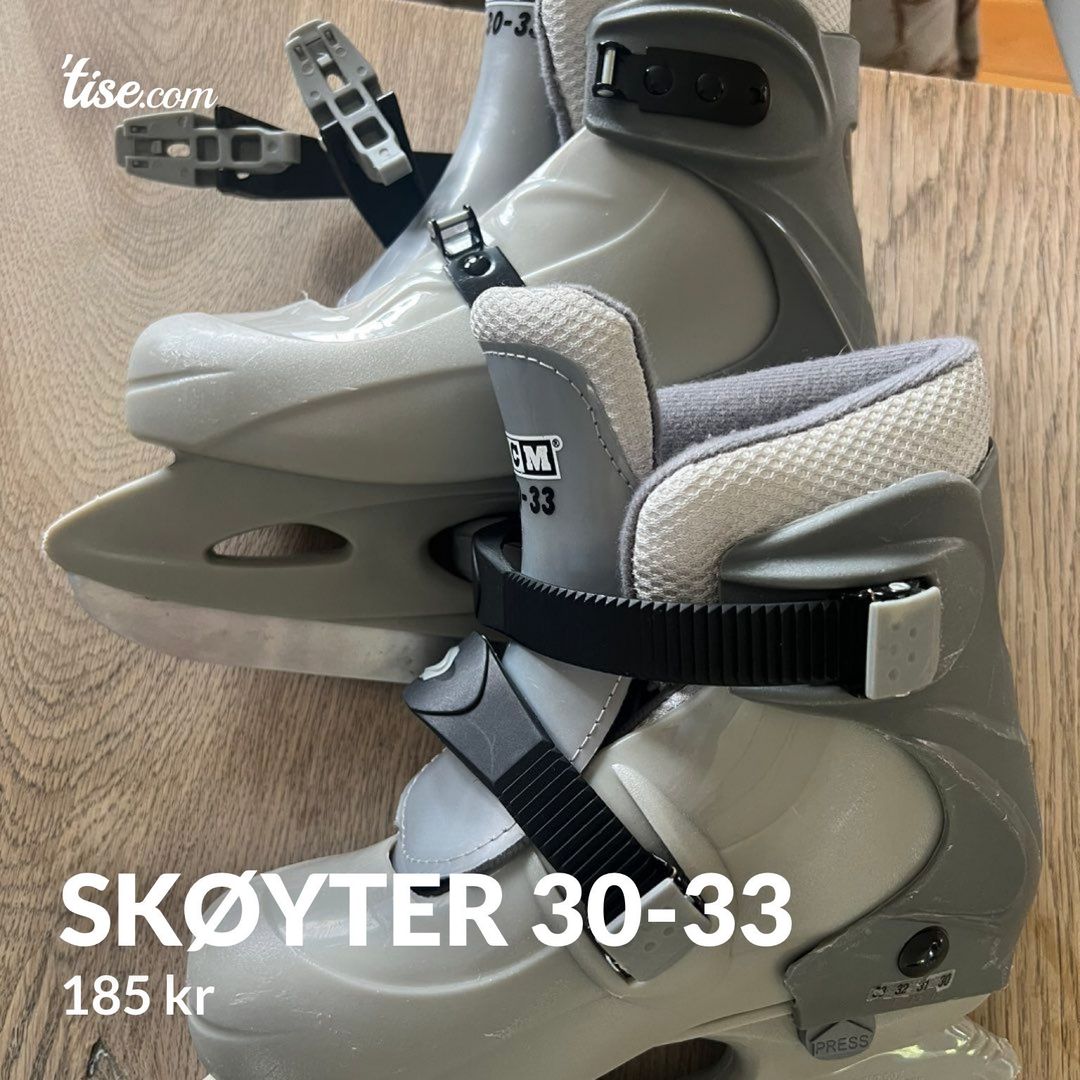 Skøyter 30-33