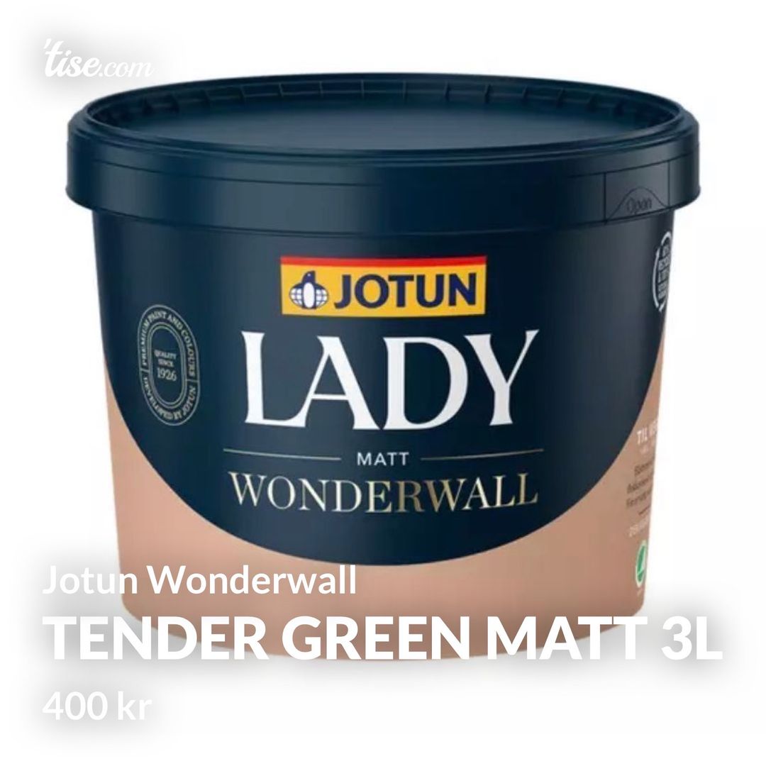 Tender Green Matt 3L